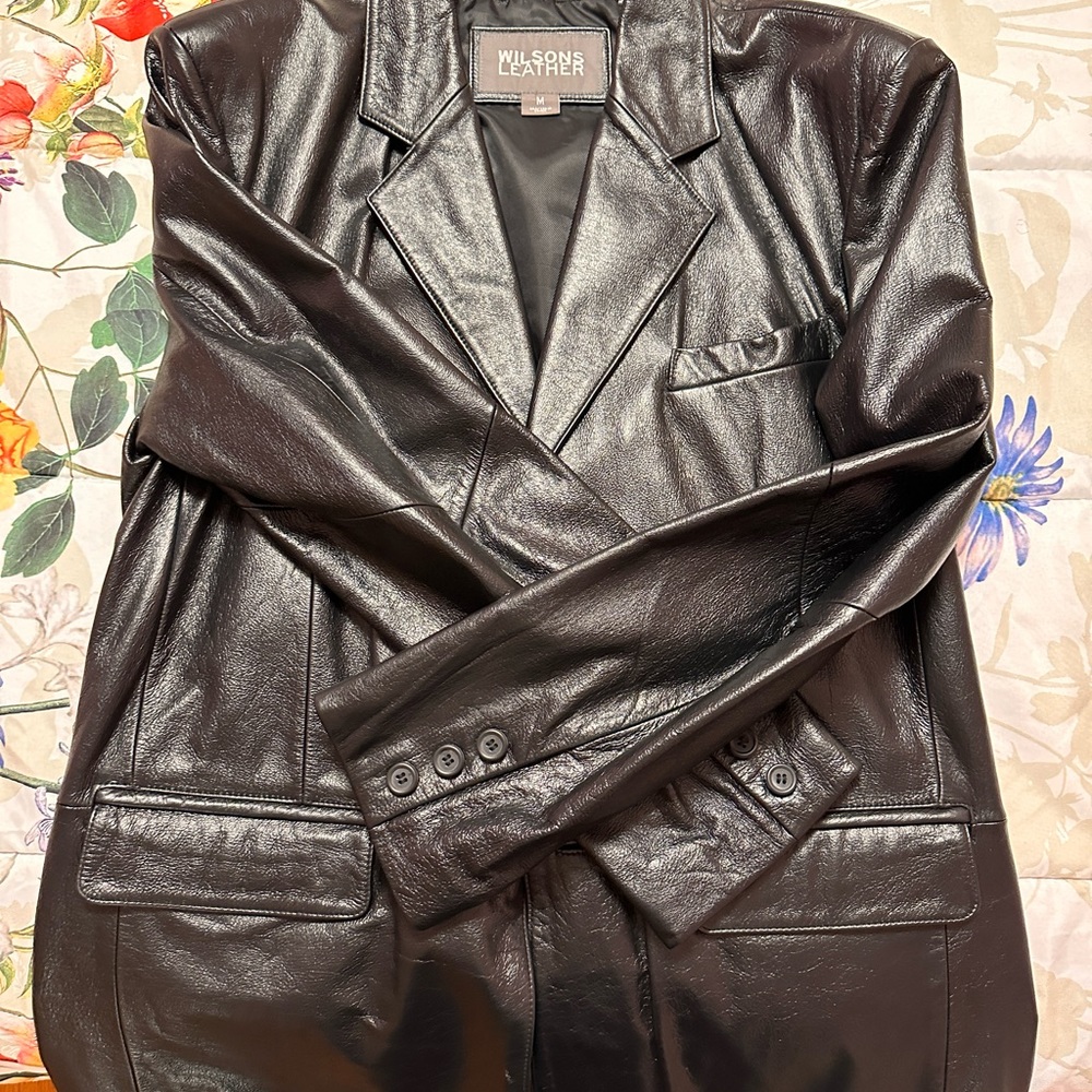Men’s real leather jacket